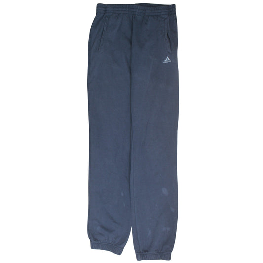 Adidas Boys Blue Jogger Style Sweatpants 15-16 Years Fleece Essentials
