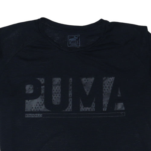 Puma Men Black DryCELL Sports T-Shirt Size M Moisture Wicking