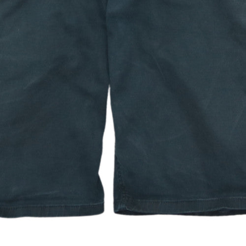 Tommy Jeans Men's Blue Chino Shorts Size 32 Regular Cotton Blend
