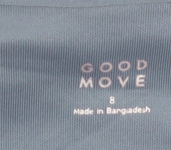 Marks and Spencer Goodmove Womens Blue 1/2 Zip Sweatshirt Size 8