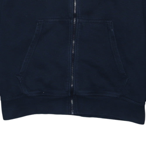 Nike Men's Blue Full Zip Fleece Hoodie XL