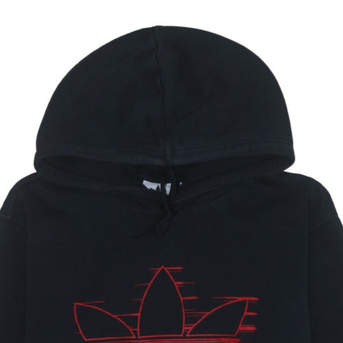 Additional view of Adidas men’s black pullover hoodie l sports fleece sweatshirt