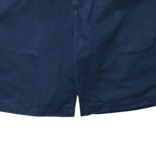 Tommy Hilfiger Men's Navy Blue Chino Shorts Size 32 Regular Cotton