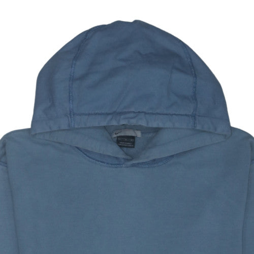 Nike Men's Blue Pullover Hoodie Size L Fleece Sportswear