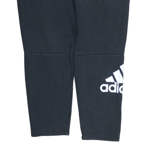 Adidas Mens Black 2XL Jogger Tapered Sports Trousers