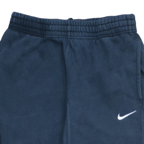 Nike Men Blue Fleece Sweatpants Small Regular Fit Sportswear