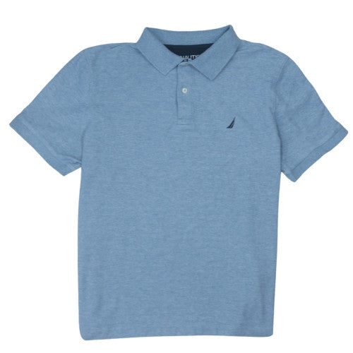 Nautica Men's Blue Classic Fit Performance Polo Shirt XL
