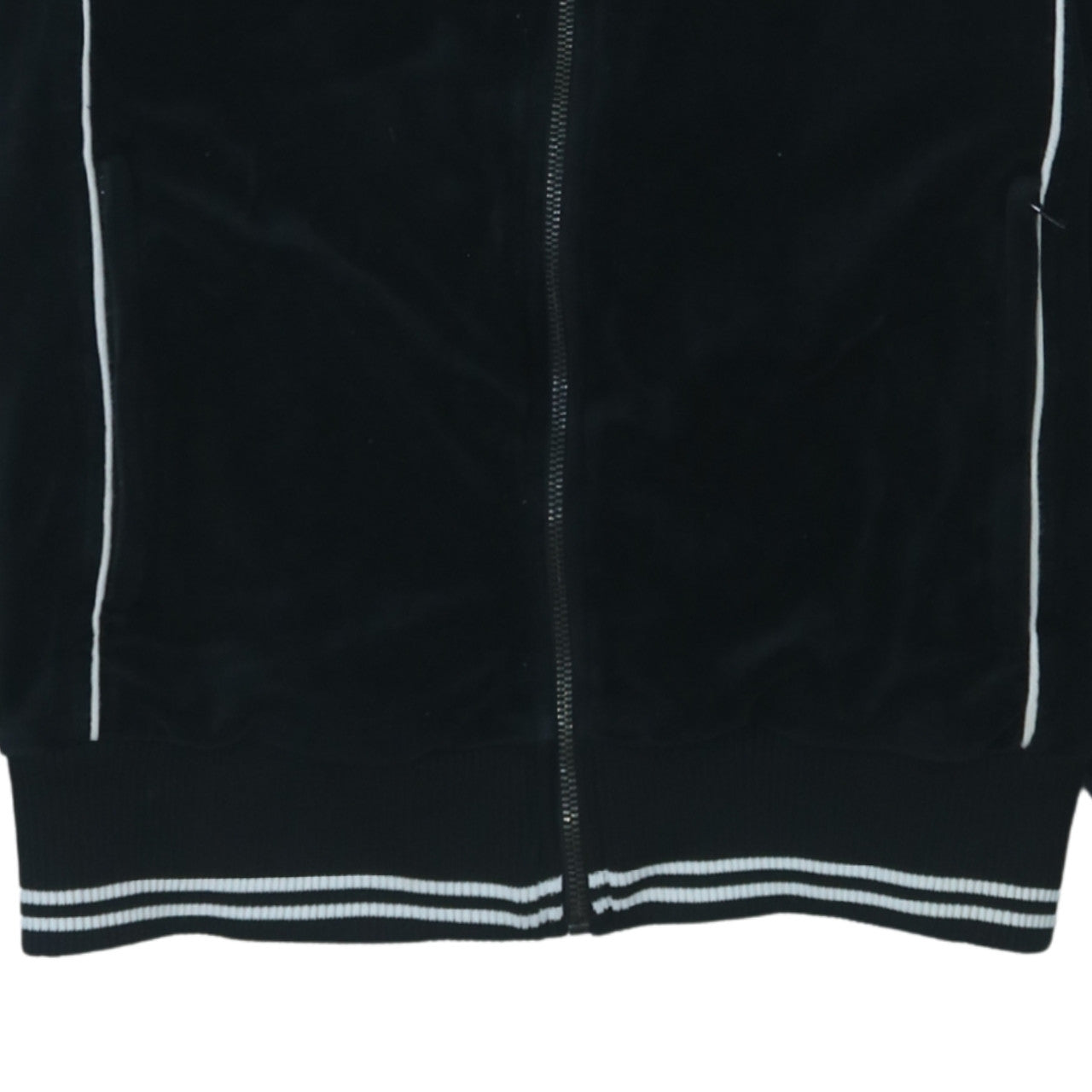 Fila Men's Black XL Velour Track Jacket Full Zip Retro Sportswear