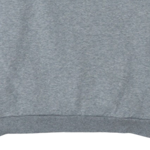 Puma Boys Grey 15-16 Years Pullover Fleece Sweatshirt with Logo