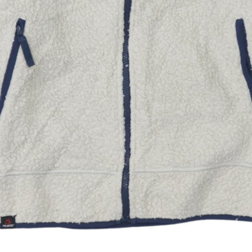 Berghaus Men's Beige Fleece Jacket L Full Zip Lined Outdoor Warm
