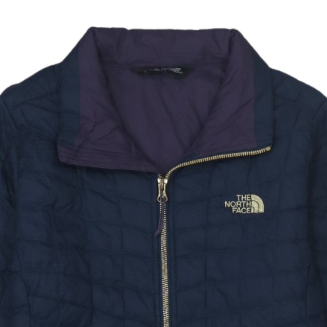 The North Face Women's Blue Quilted Lightweight Jacket Size M