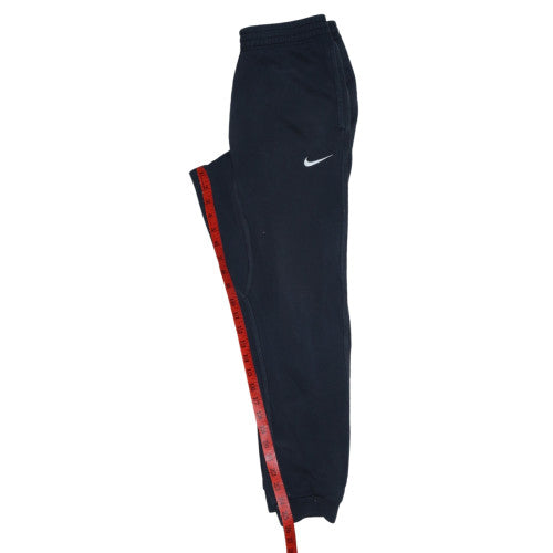 Nike Men's Black Jogger Sweatpants Small Tapered Fit Fleece