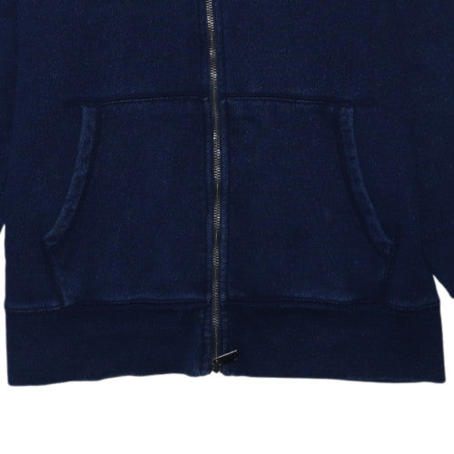 Levi's Women's Navy Full Zip Hoodie Size S Cotton Blend