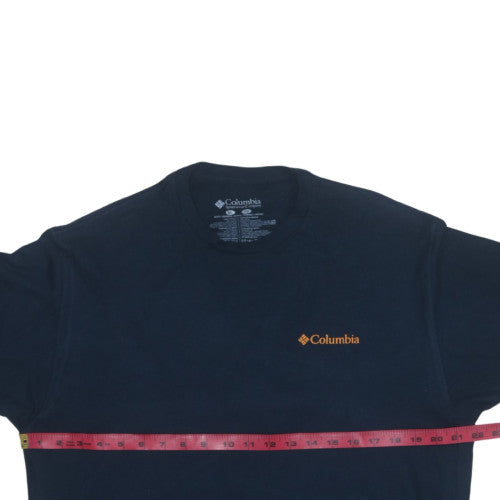 Columbia Men's Blue XL Graphic Outdoor Bear Cotton T-Shirt