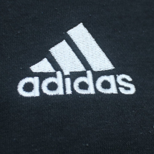 Adidas Men's Black 3XL Pullover Crew Neck Fleece Sweatshirt