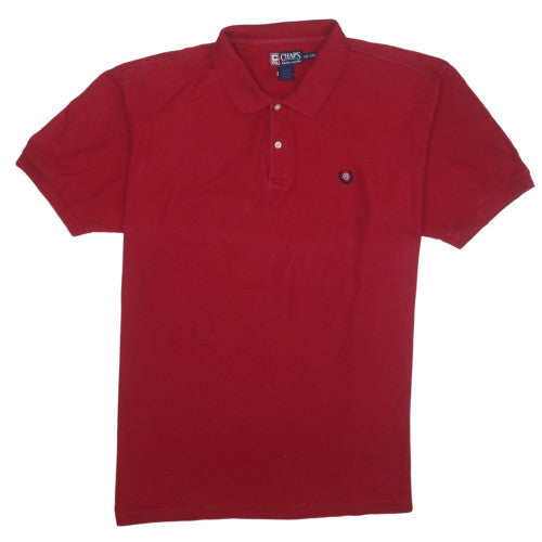 Chaps Ralph Lauren Men's Red 2XL Cotton Short Sleeve Polo Shirt