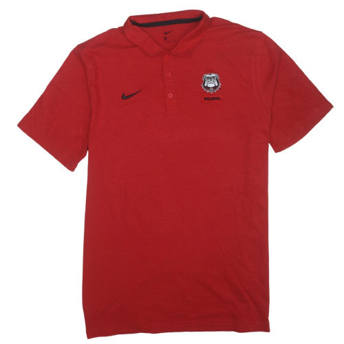 Nike Men's Red Bulldogs Polo Shirt XL Classic Fit