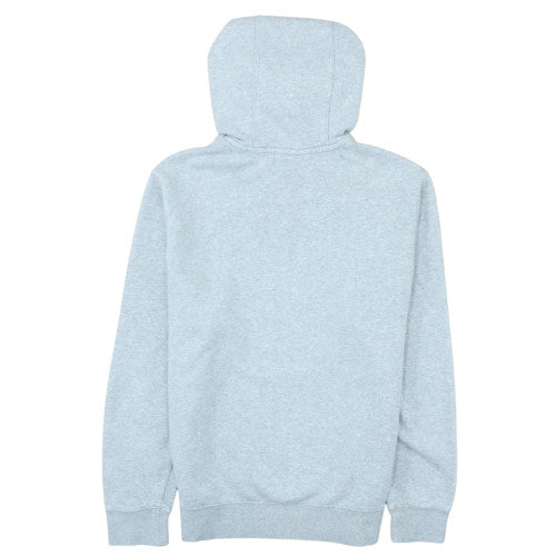 Nike Men's Grey Pullover Hoodie Size M Embroidered Logo Fleece