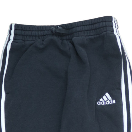 Adidas Men’s Black Jogger Trousers Size S Fleece Activewear