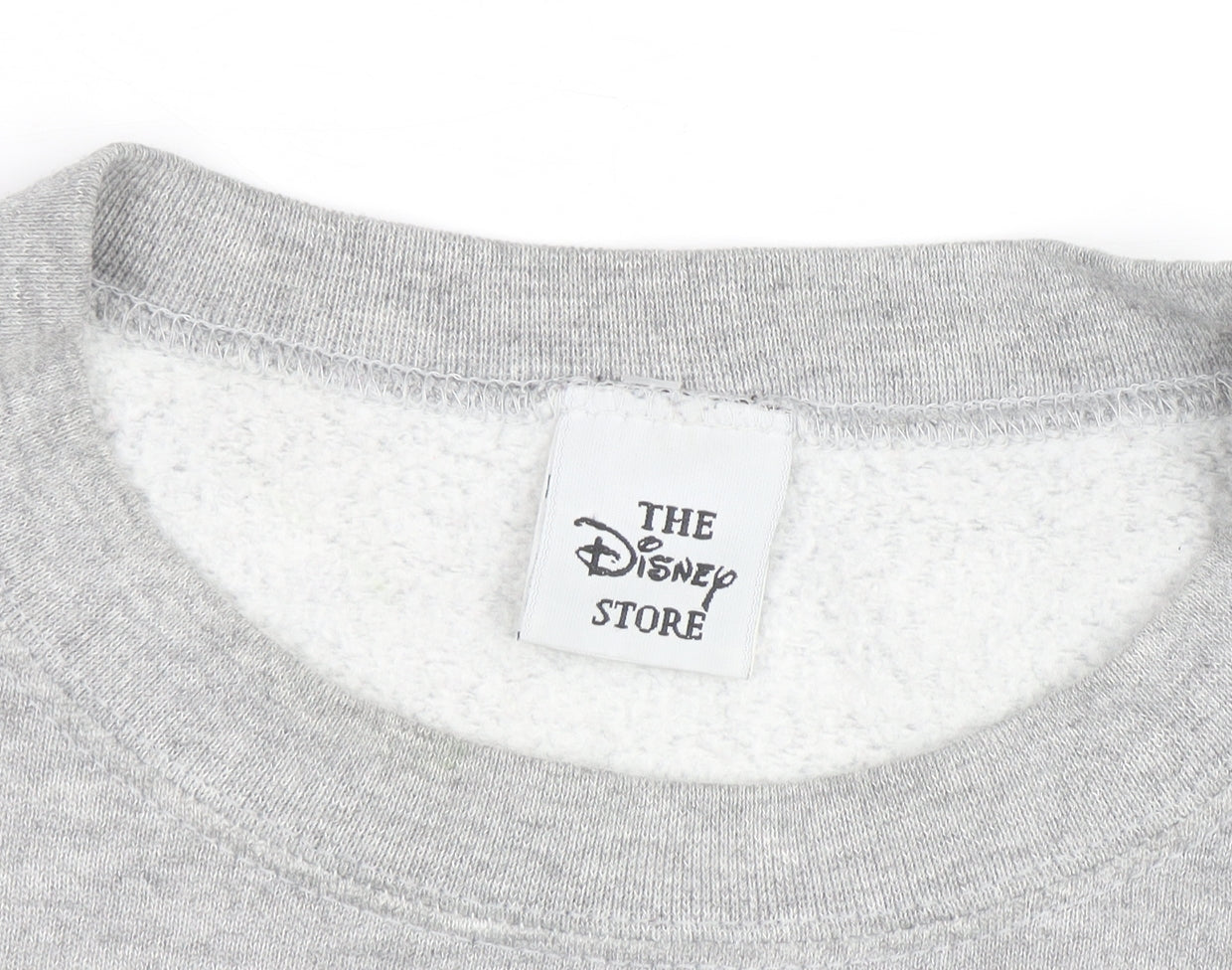 Disney Men’s Grey Mickey Mouse Pullover Sweatshirt Size L