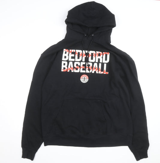 Champion Men's Black Bedford Baseball XL Pullover Hoodie