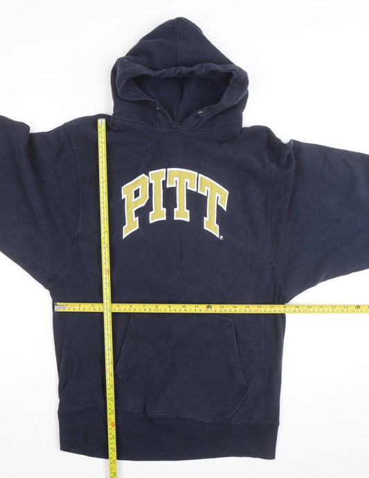Steve & Barry's Men's Blue PITT Pullover Hoodie Size S Regular Fit