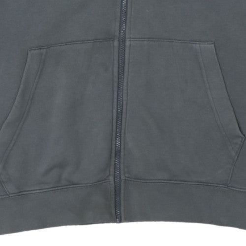 Nike Men's Grey Full Zip Hoodie XL Fleece Casual Sportswear