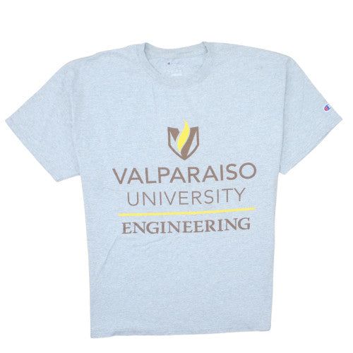 Champion Mens Grey XL Valparaiso University Engineering T-Shirt