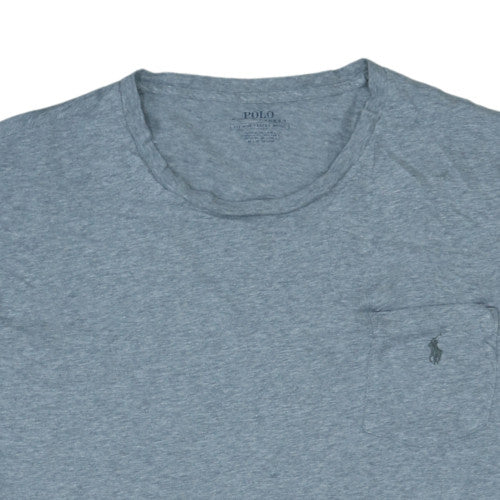 Ralph Lauren Men's Grey 3XL Big & Tall Cotton Crew Neck T-Shirt