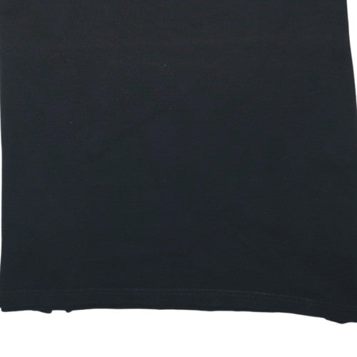 Kappa Mens Black 3XL Polo Shirt Cotton Short Sleeve Classic Fit