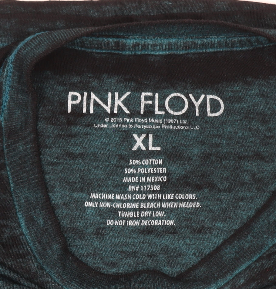 Pink Floyd Men's Black XL Band Graphic Rock T-Shirt