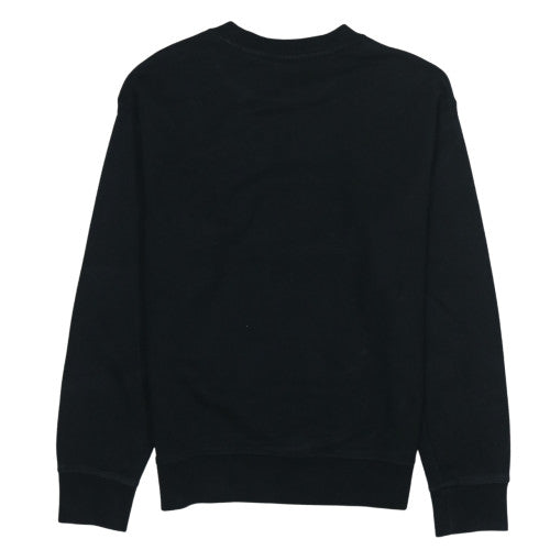 Levi's Men's Black XS Crew Neck Pullover Logo Sweatshirt