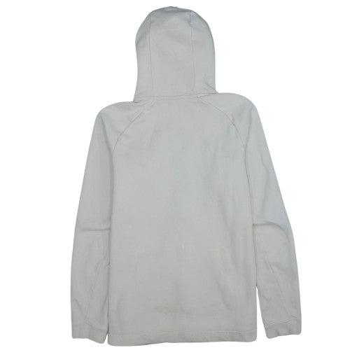 Nike Men's Beige Full Zip Fleece Hoodie Size M