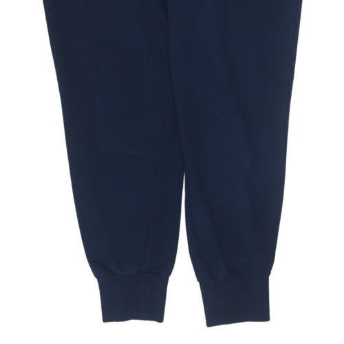 FILA Men's Blue Jogger Trousers L Regular Fit Fleece Activewear