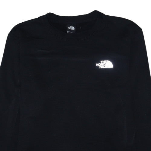 The North Face Mens Black Large Crew Neck Sweatshirt Classic Pullover
