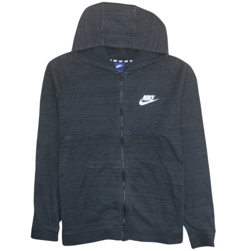 Nike Men's Black XL Full Zip Hooded Sweatshirt Hoodie