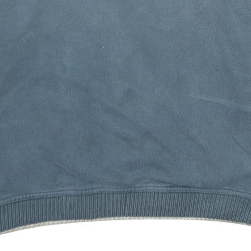 Puma Men’s Blue Pullover Sweatshirt Small Crew Neck Sports Fleece