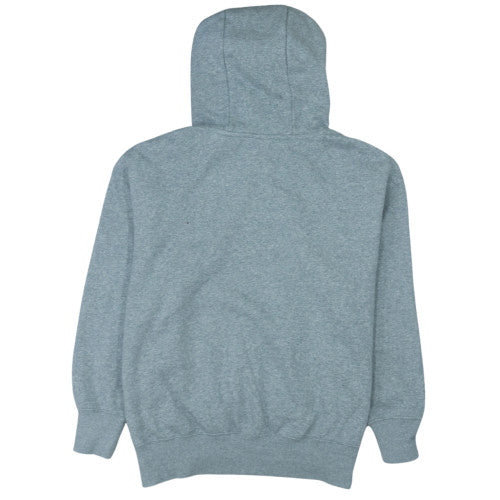 Nike Men's Grey Pullover Hoodie Small Fleece Logo Sweatshirt