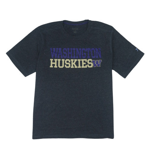Champion Washington Huskies Men's Black XL T-Shirt Classic Fit