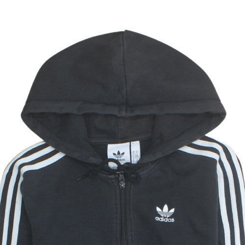 Additional view of adidas Men's Black Full Zip Hoodie S Regular Fit Sportswear