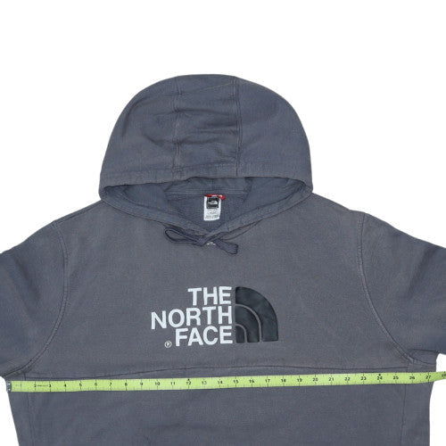 The North Face Men's Grey 2XL Pullover Hoodie - Outdoor Cotton Sweatshirt