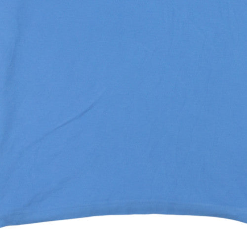 Tommy Hilfiger Men's Blue Regular Fit Cotton Polo Shirt XL