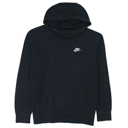 Nike Men's Black Pullover Hoodie L Fleece Sportswear Sweatshirt
