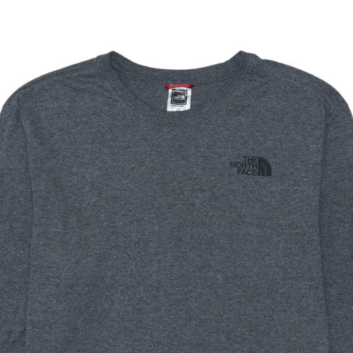 The North Face Men's Grey Long Sleeve Crew Neck Casual Top M