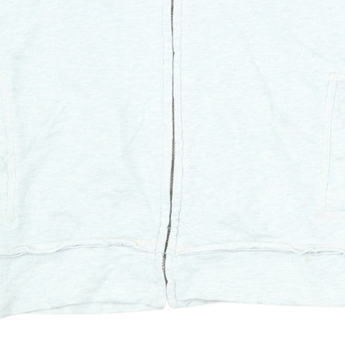 Timberland Co. Women's Beige Full Zip Hoodie Size S 100% Cotton