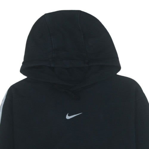 Nike Men's Black Pullover Hoodie M Regular Fit Fleece Sportswear