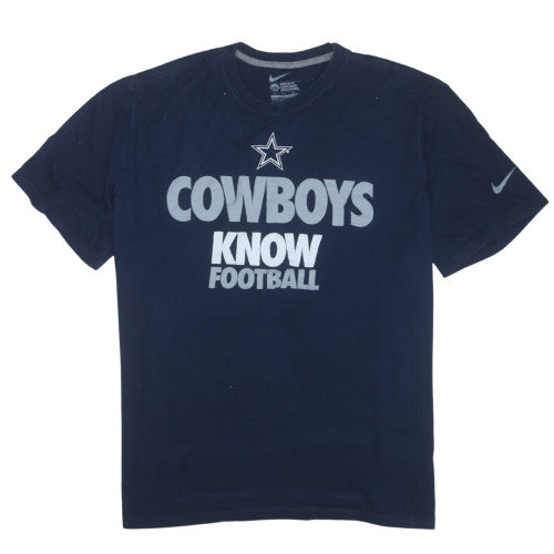 Nike Men's Blue XXL Dallas Cowboys Graphic Sports T-Shirt