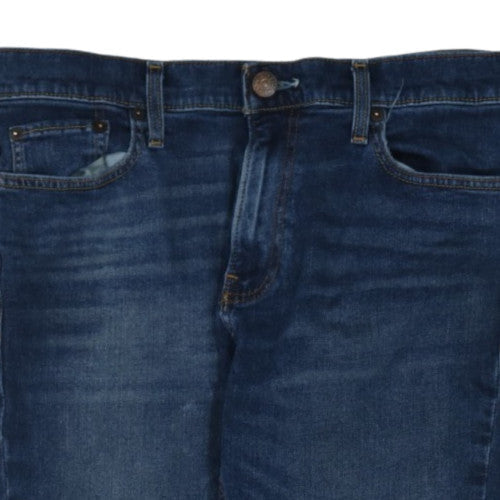Hollister Men's Blue Skinny Fit Jeans 34x32 Denim Stretch