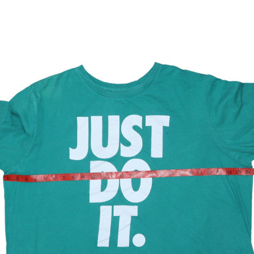 Nike Men's Green XXL Just Do It Graphic Crew Neck T-Shirt