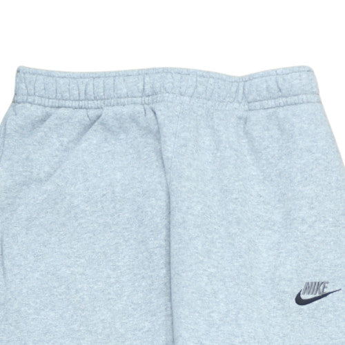 Nike Men's Grey L Sweatpants Regular Fit Fleece Joggers